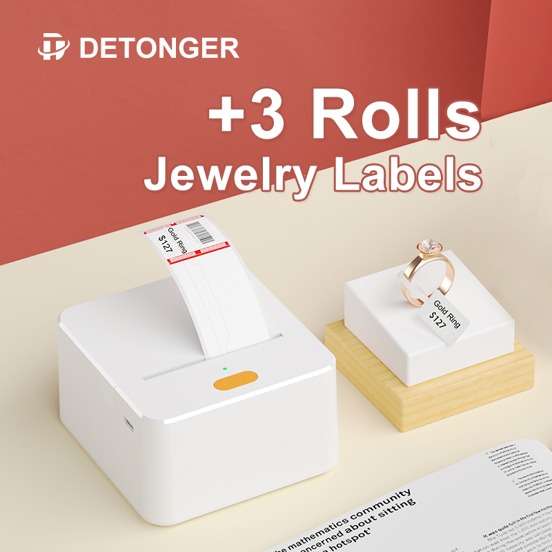Baby Food Label - Self-adhesive Jewelry Label for DETONGER P1