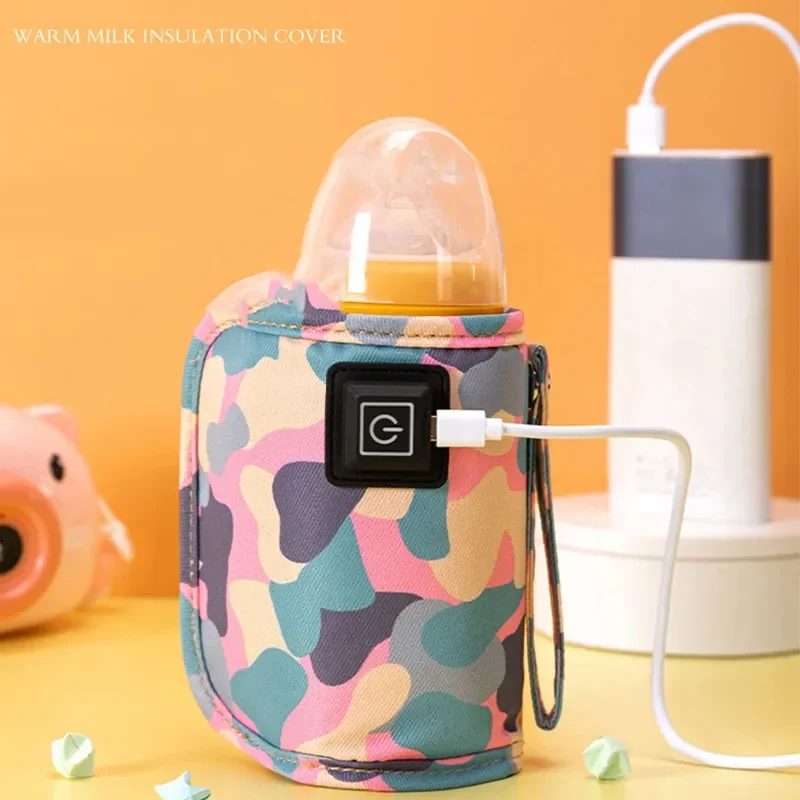 Baby Food Thermos - USB Milk Water Warmer Stroller Insulated