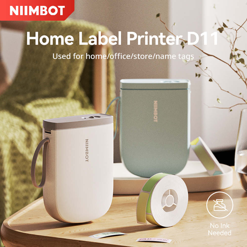 Baby Food Label - Niimbot Upgraded D11 Mini Thermal Printer