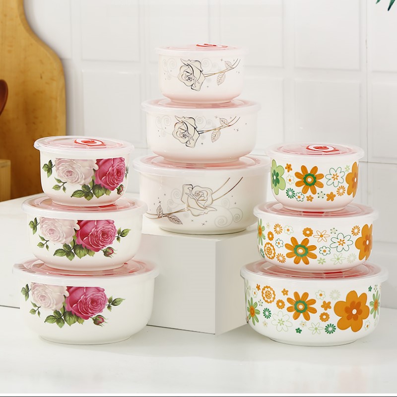 Baby Food Japanese - Three-piece set, fine bone china lunch