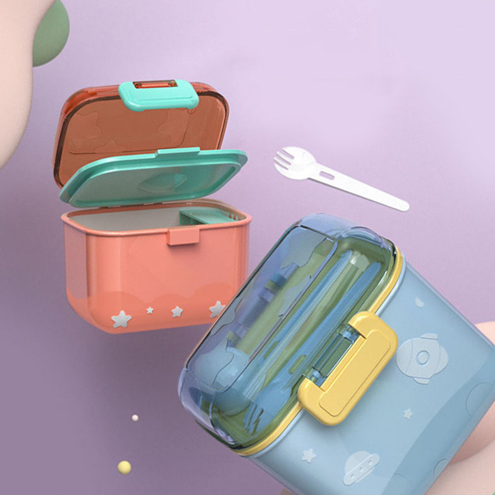 Food Box Baby - 1Set Travel Milk Powder Container 360Ml