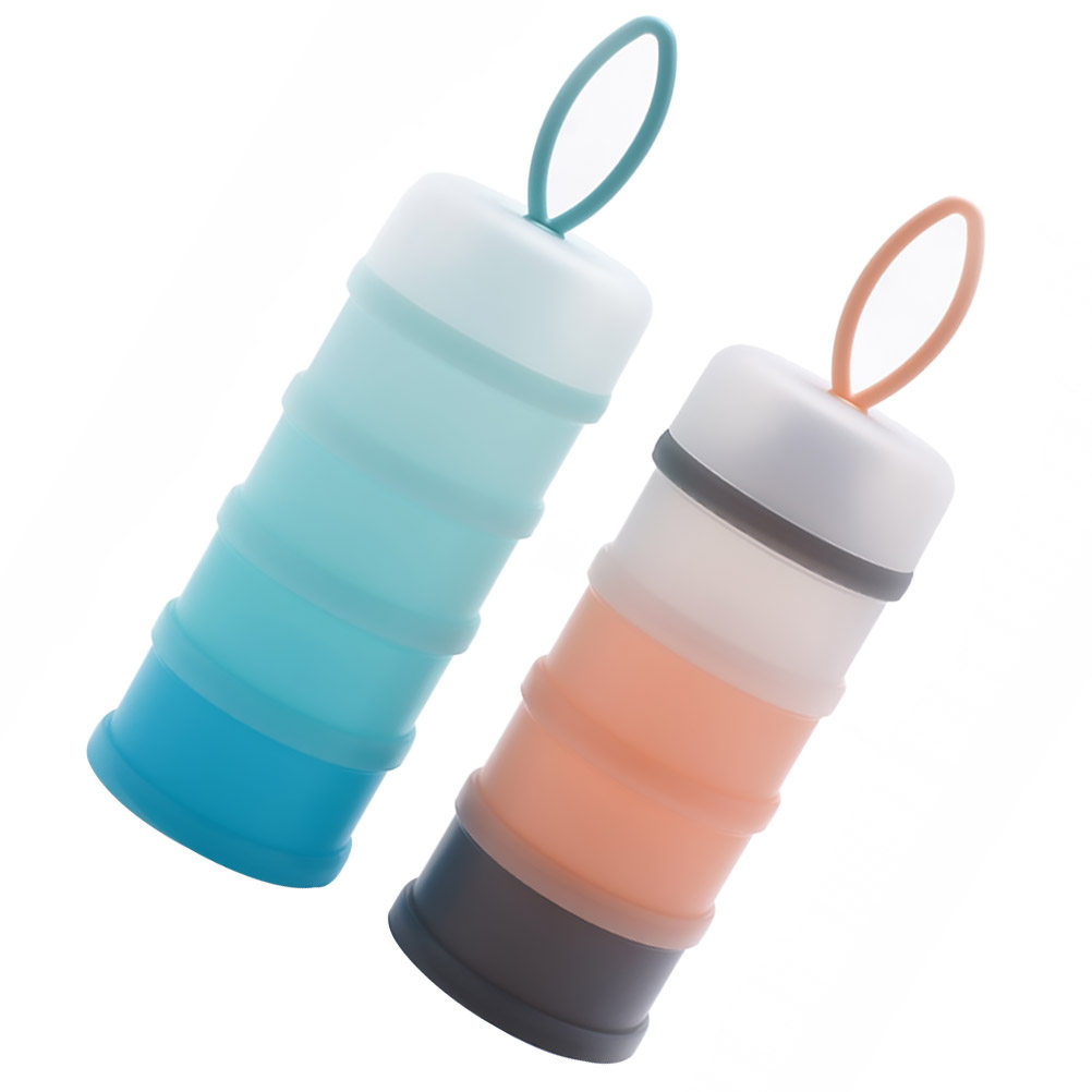 Food Box Baby - 2Pcs Milk Powder Storage Box Baby