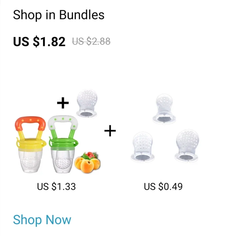 Safe Baby Pacifiers Fresh Food - Baby Food Net Feeder ulasan dan harga