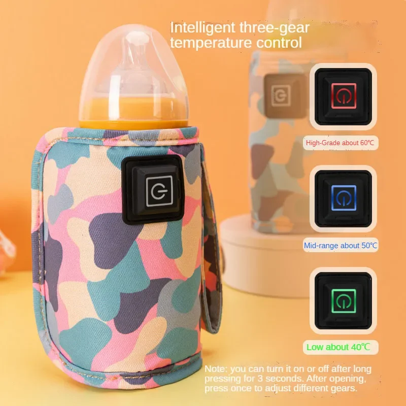 USB Milk Water Warmer Stroller - Baby Food Thermos ulasan dan harga