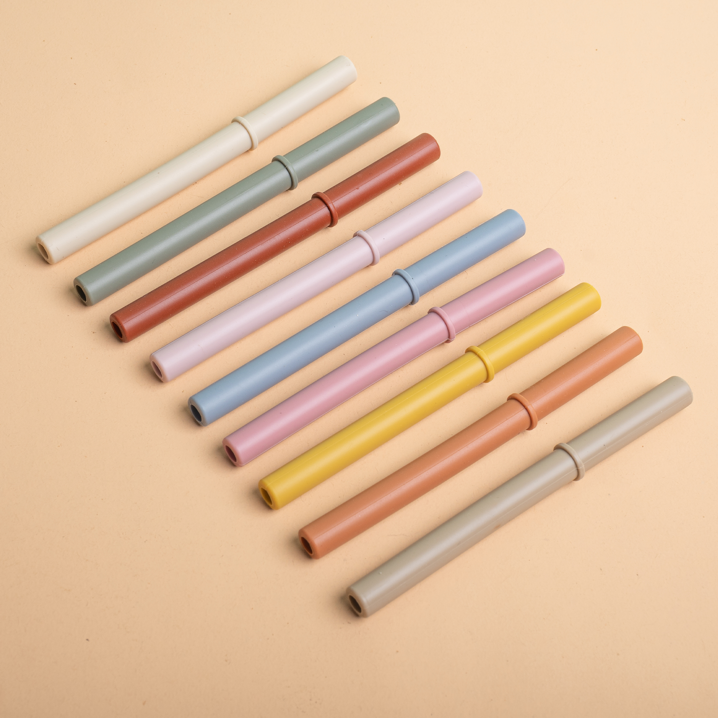 Morandi Color Silicone Straw,  - Baby Food Thermos ulasan dan harga