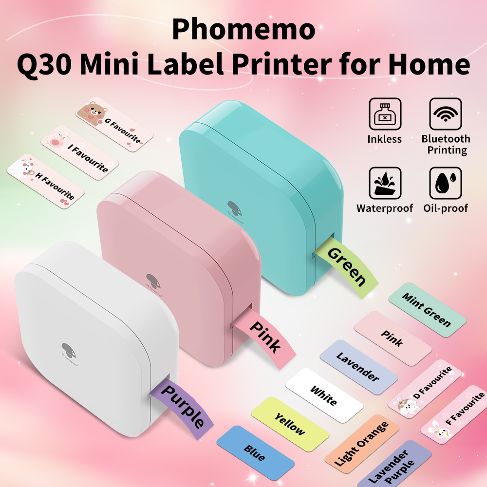 Phomemo Q30 Wireless Thermal L - Baby Food Label ulasan dan harga