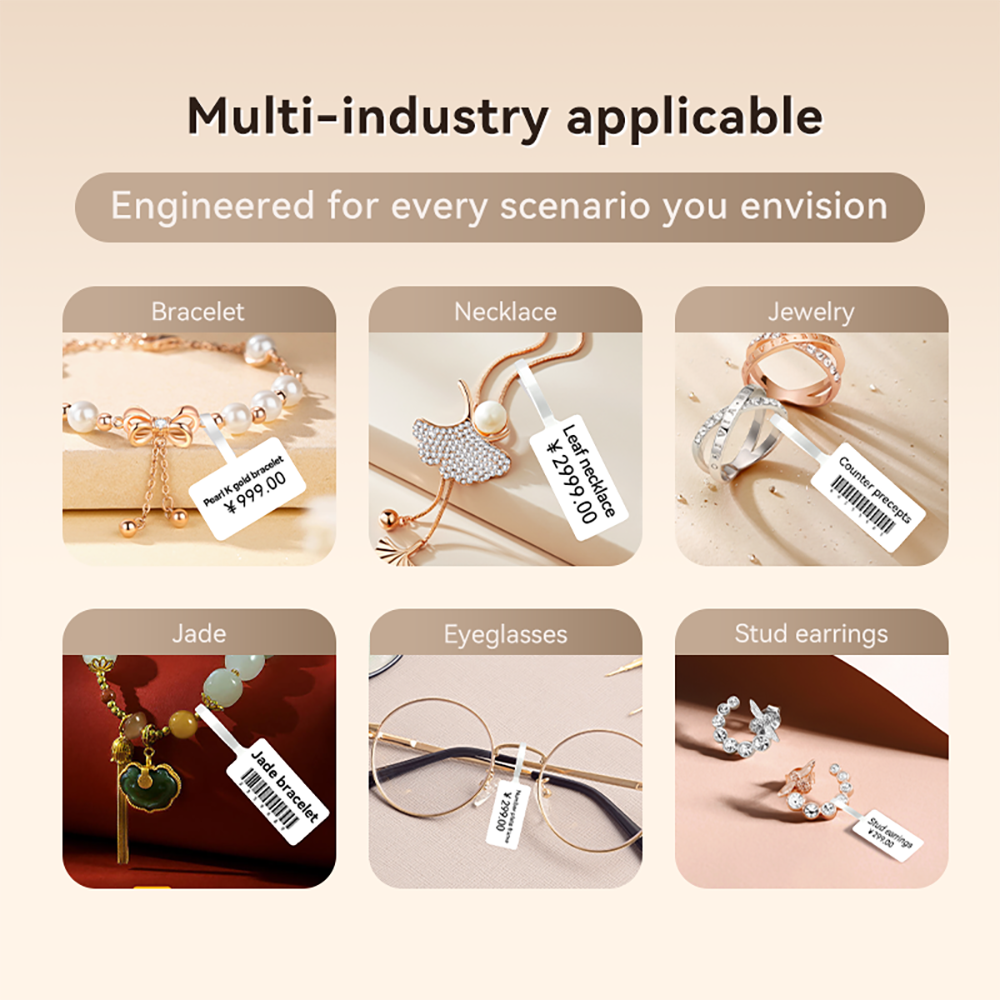 Niimbot B1 Wirless Jewelry Tag - Baby Food Label ulasan dan harga