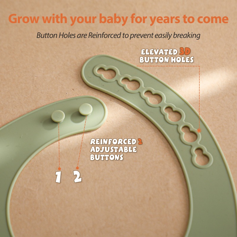 Baby Silicone Bib and Utensil  - Baby Food Utensils Set ulasan dan harga