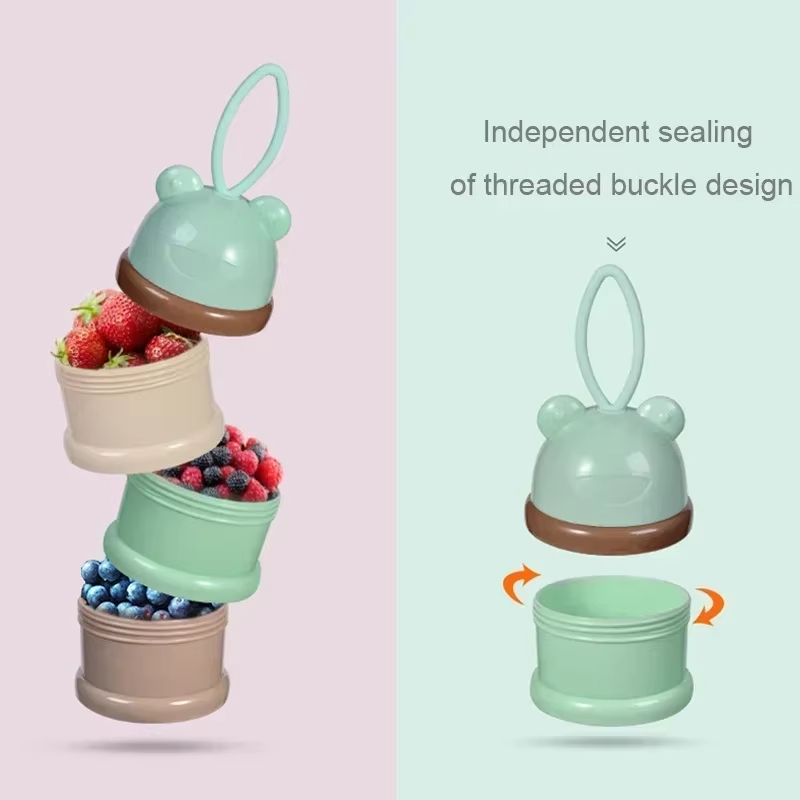 Colored Milk Powder Box Conven - Baby Food Organizer ulasan dan harga