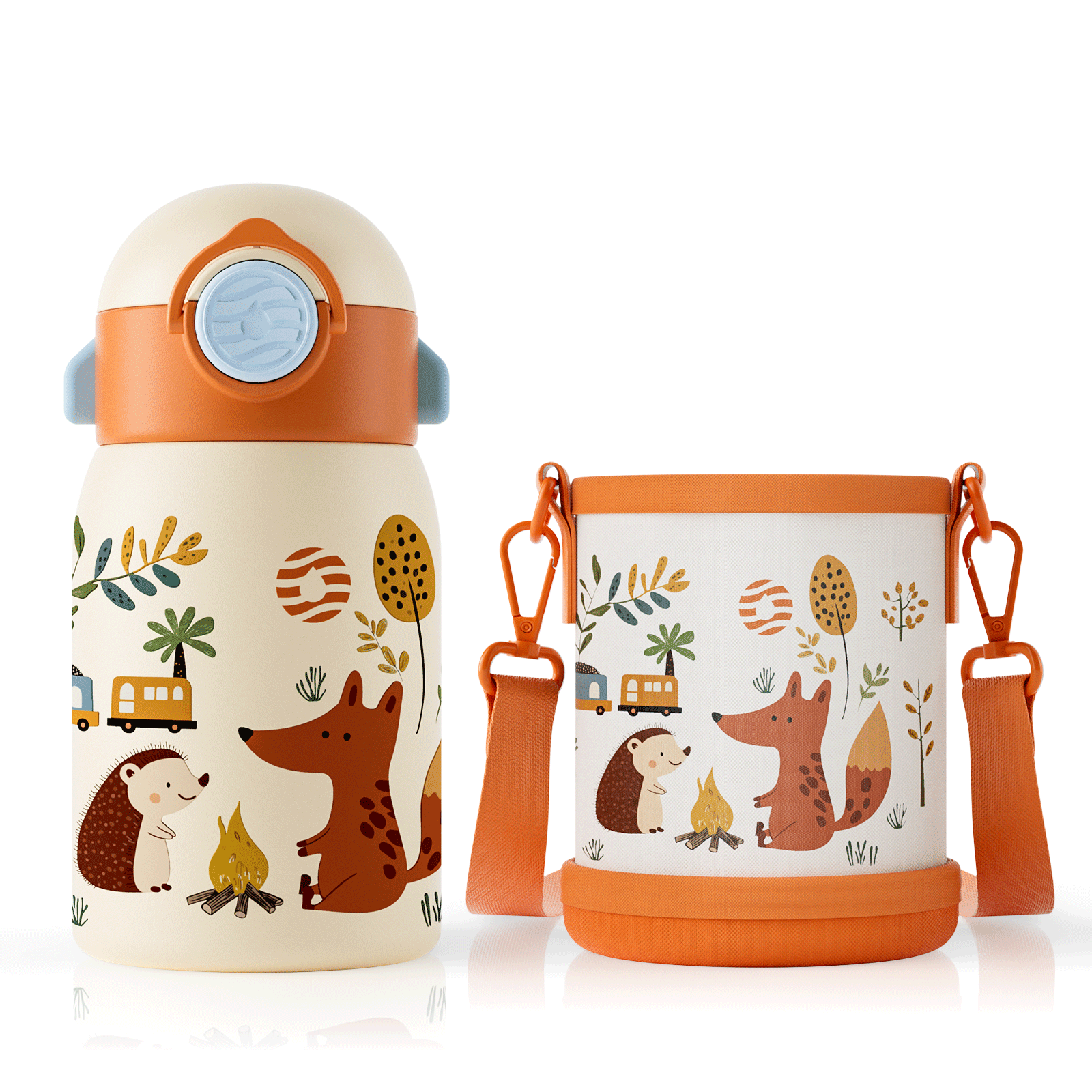 Fjbottle 400ml Kids Water Bott - Baby Food Thermos ulasan dan harga