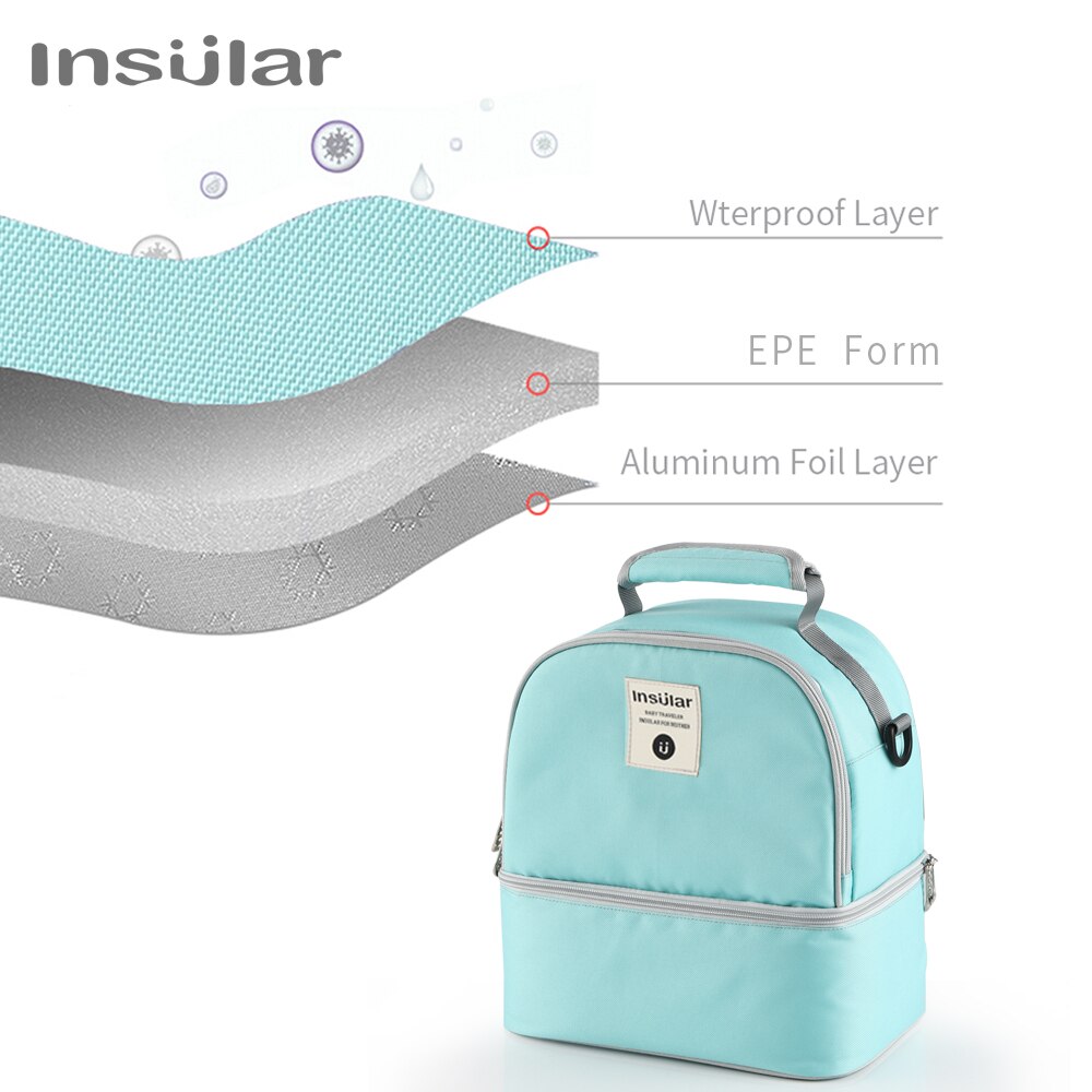 Mummy Diaper Backpack Baby Mil - Baby Food Thermos ulasan dan harga