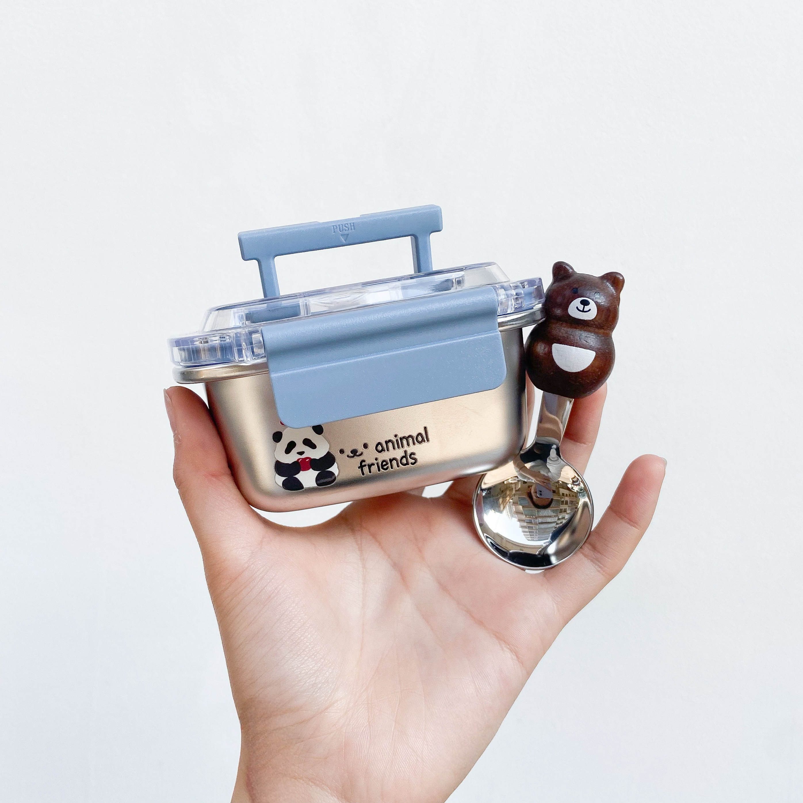 Portable  Baby Food Bowl with  - Baby Food Brand ulasan dan harga