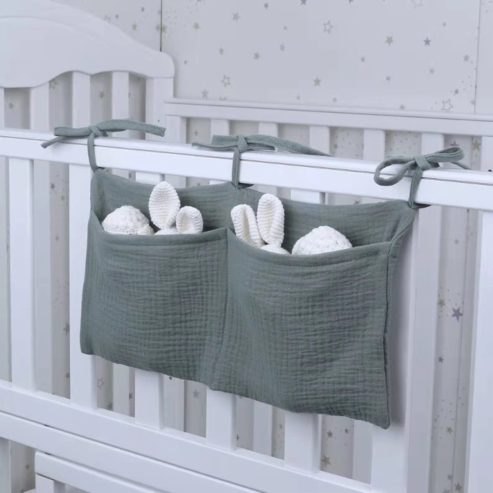 Portable Baby Crib Storage Bag - Baby Food Organizer ulasan dan harga