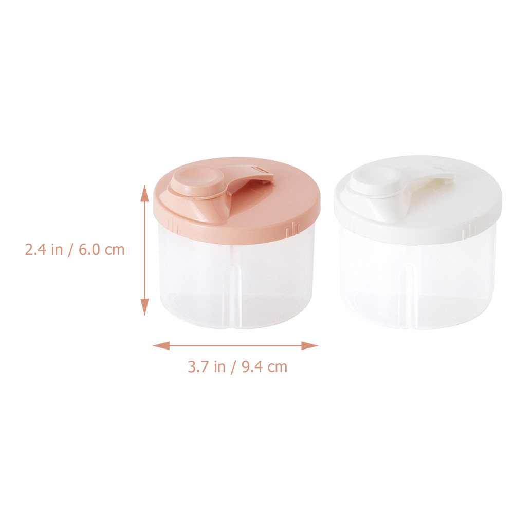 2Pcs Milk Powder Storage Box P - Food Box Baby ulasan dan harga