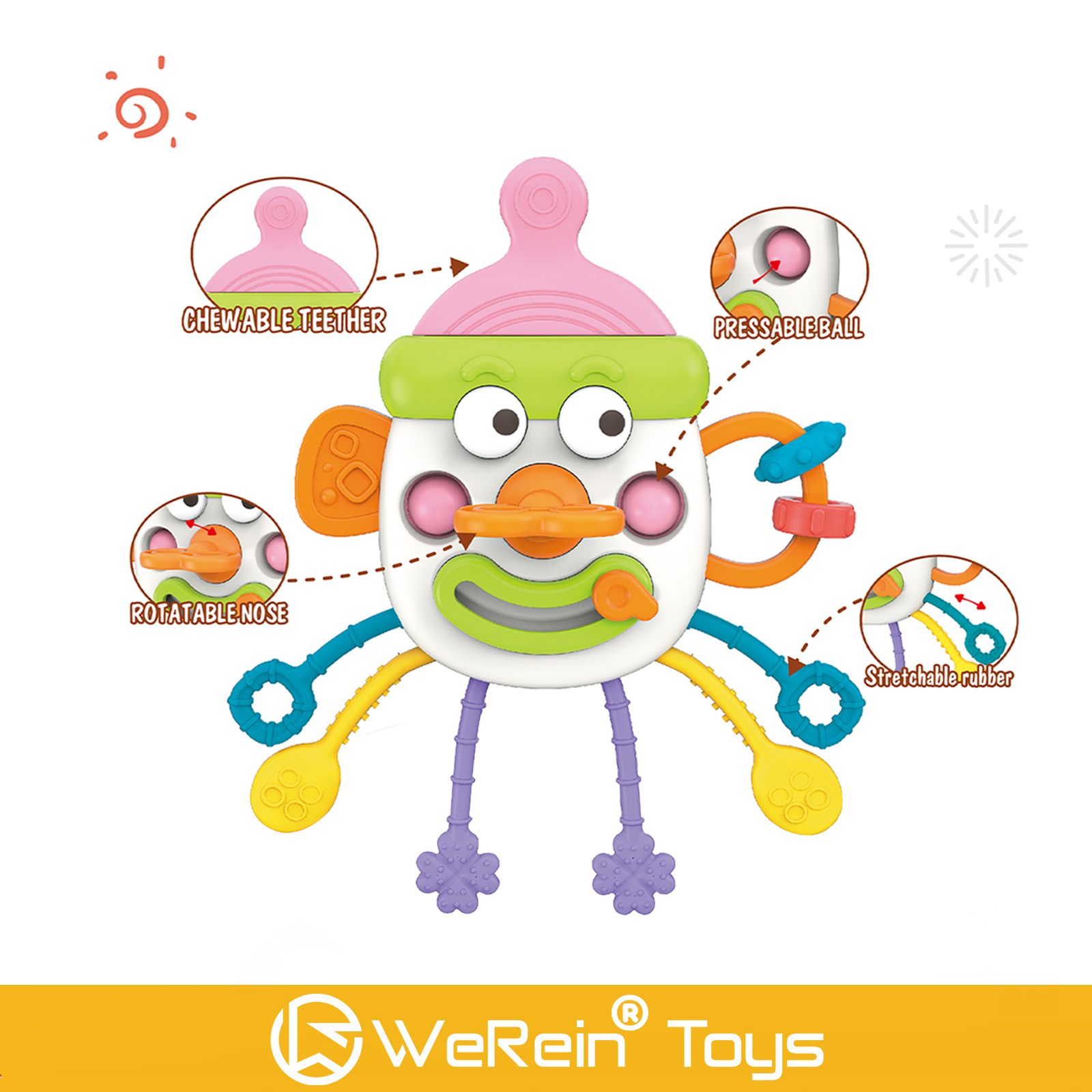 Cute Bottle Shaped Pull-out To - Baby Food Bottle ulasan dan harga