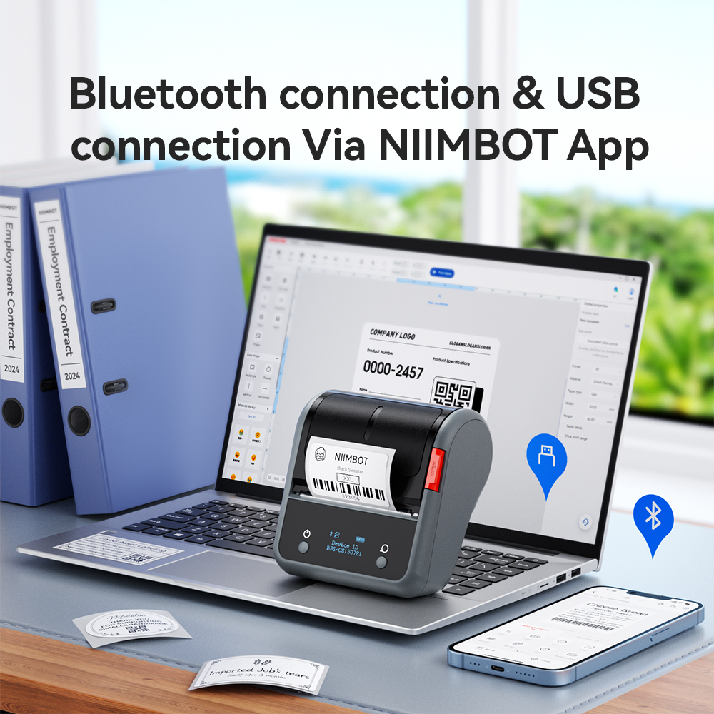 Niimbot B3S Wireless Label Pri - Baby Food Label ulasan dan harga
