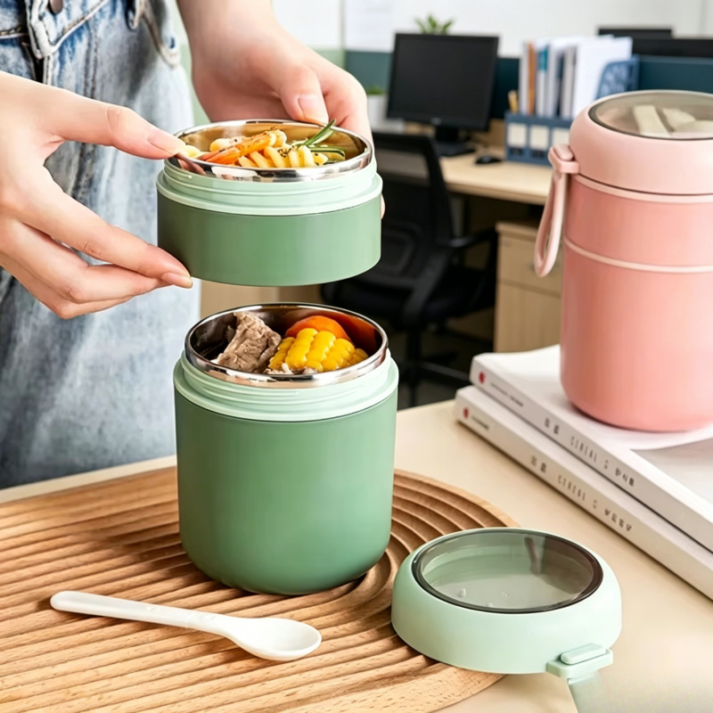 530/710ml Food Thermal Jar, In - Baby Food Thermos ulasan dan harga