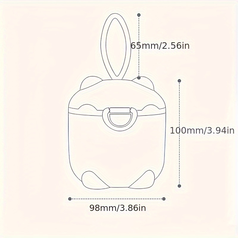 1pc Portable Four-Layer Milk P - Baby Food Organizer ulasan dan harga