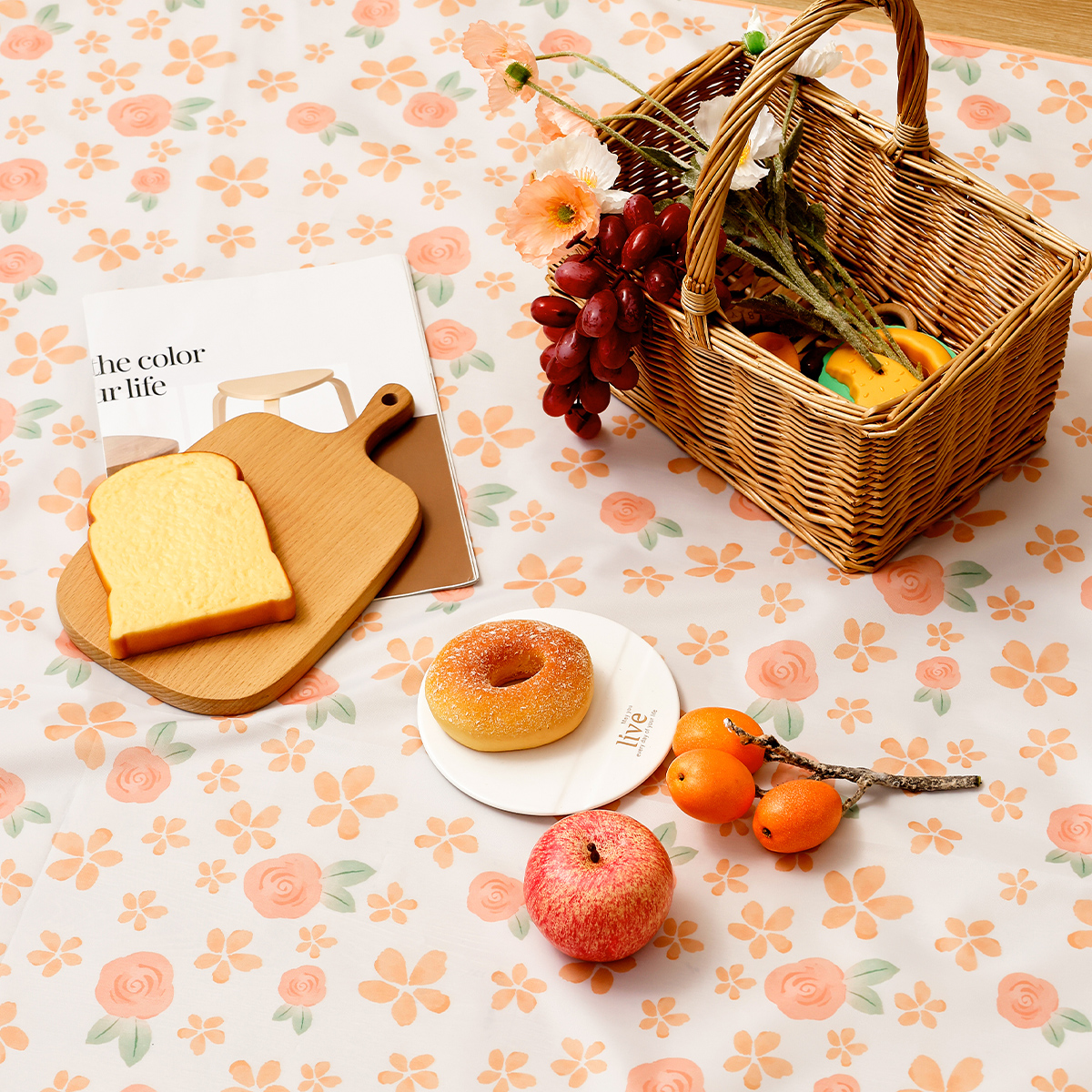 Happyflute High Chair Mat 1Pc  - Baby Food Chair ulasan dan harga