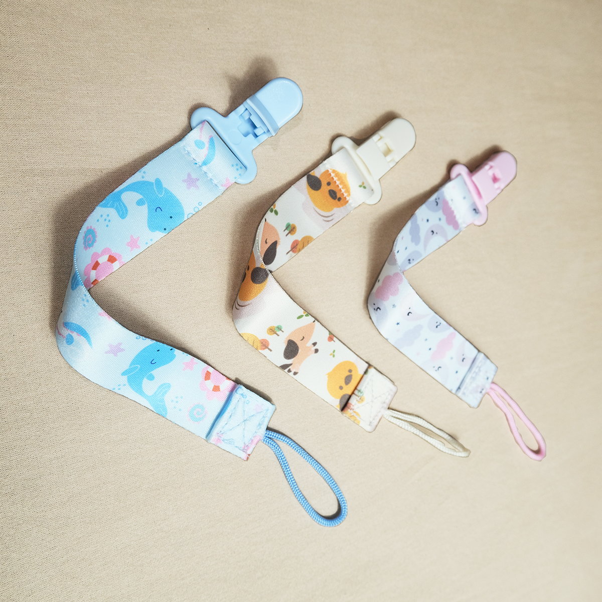 3PCS cartoon printed baby paci - Baby Food Bottle ulasan dan harga