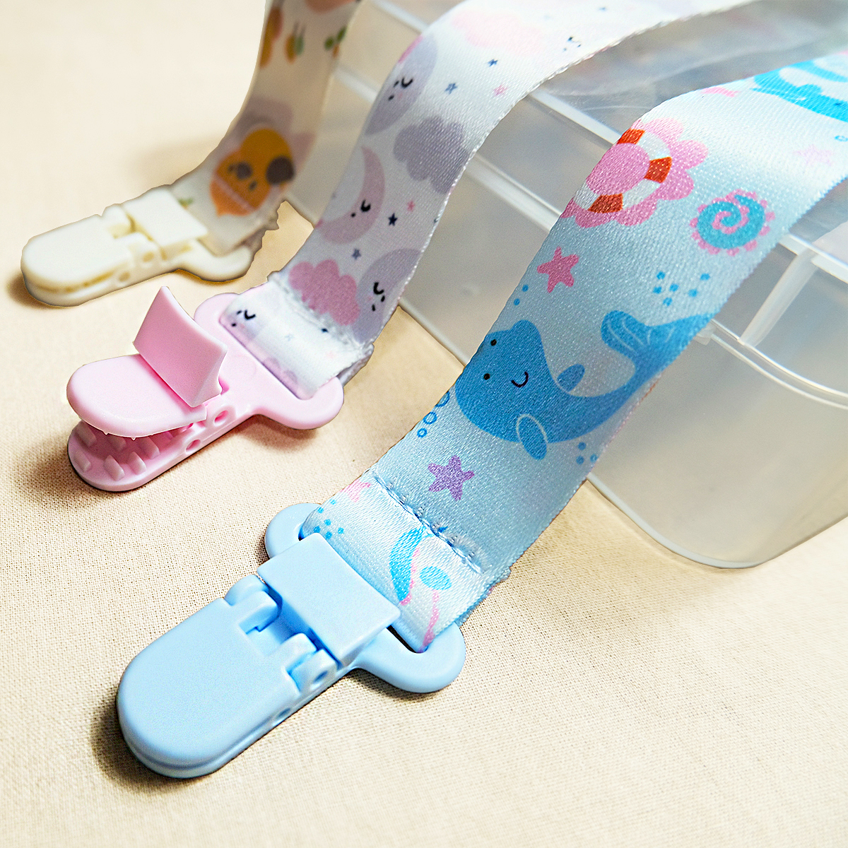 3PCS cartoon printed baby paci - Baby Food Bottle ulasan dan harga