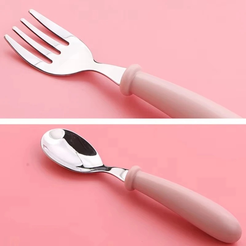Stainless Steel Baby Gadgets T - Baby Food Utensils Set ulasan dan harga