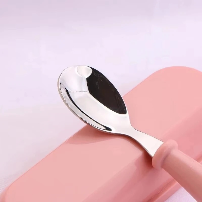 Stainless Steel Baby Gadgets T - Baby Food Utensils Set ulasan dan harga