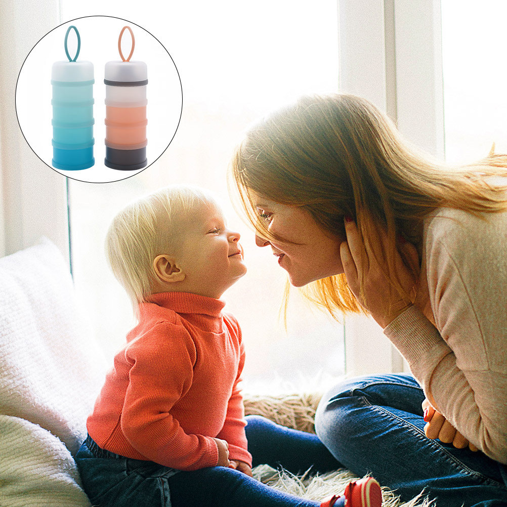 2Pcs Milk Powder Storage Box B - Food Box Baby ulasan dan harga