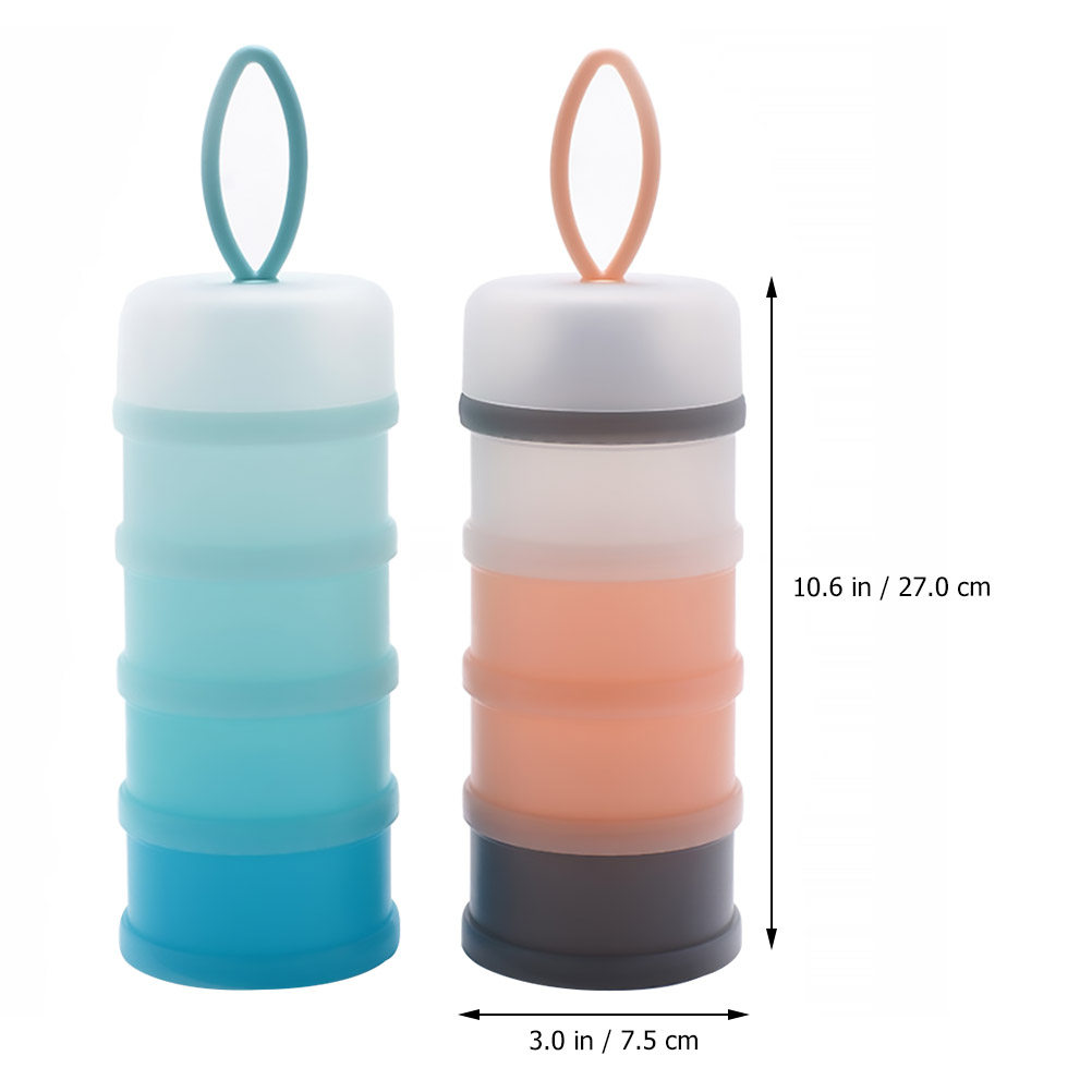 2Pcs Milk Powder Storage Box B - Food Box Baby ulasan dan harga