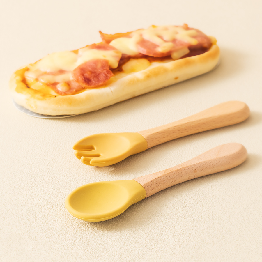 2PCS Baby Learning Spoons Uten - Baby Food Utensils Set ulasan dan harga