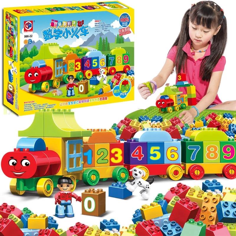 50pcs Duplo Building Blocks Bi - Food Box Baby ulasan dan harga