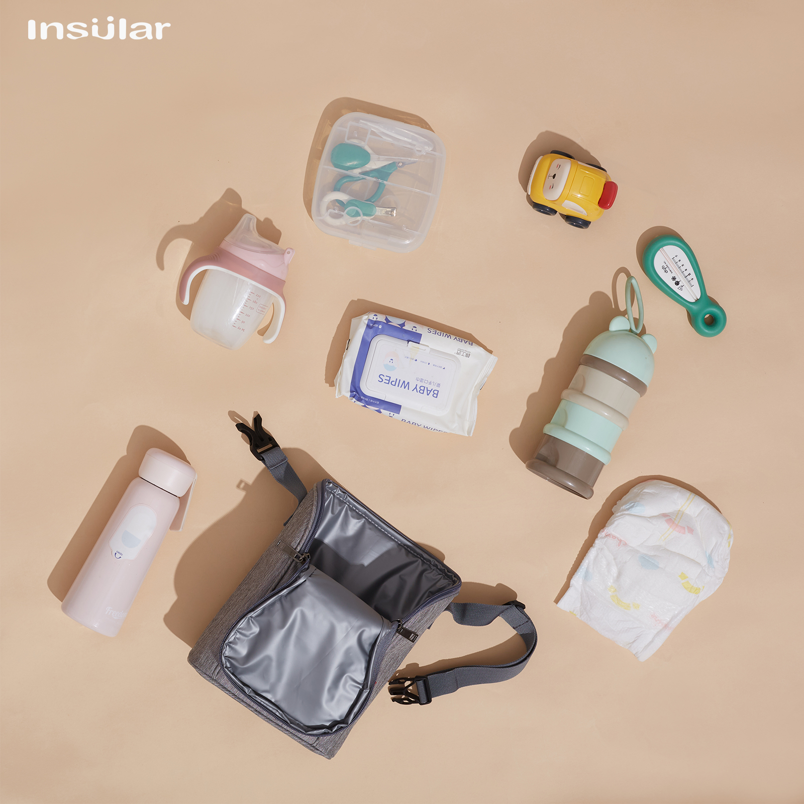 Insular Portable Baby Feeding  - Baby Food Thermos ulasan dan harga